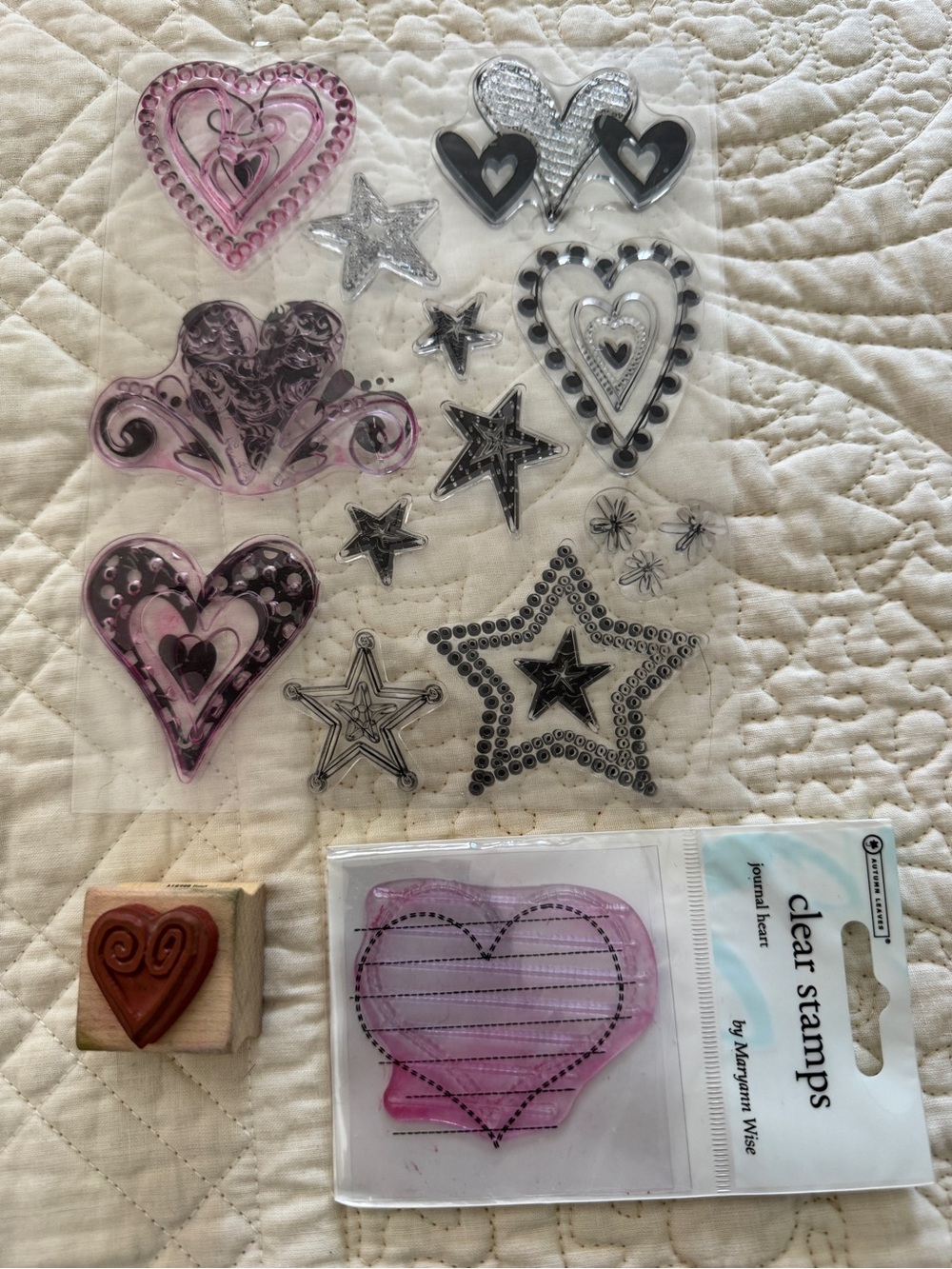 Heart Stamp Set - Picture 2 of 2